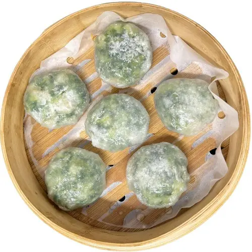 Steamed Chive And Shrimp Cakes