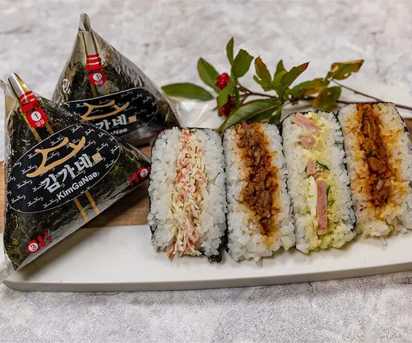 Stirred Kimchi Triangle Roll