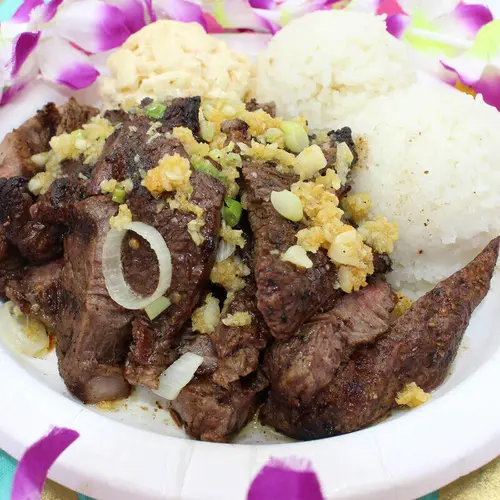 Garlic Butter Pulehu Steak