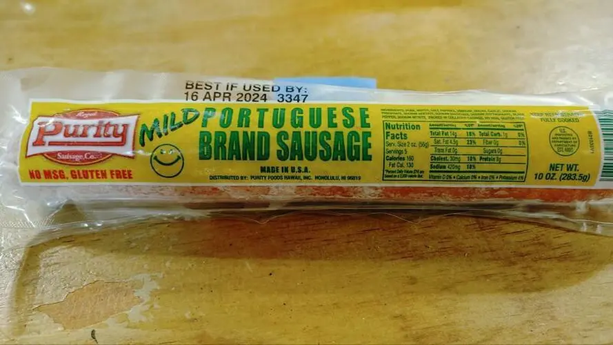 Single Portuguese Sausage Mild