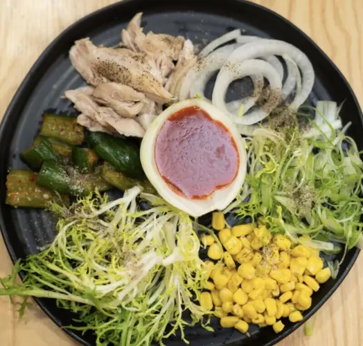 Pulled Chicken Gochuiang Salad