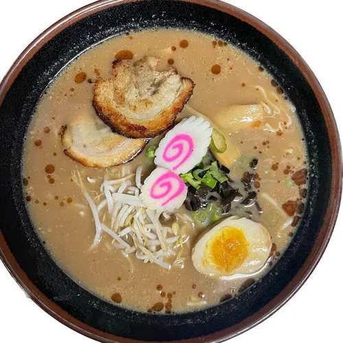 Black Beans Sauce Tonkotsu Ramen