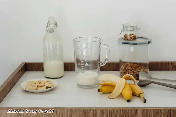 Almond Soup Sago